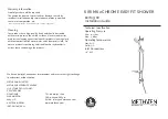 Preview for 1 page of METHVEN KIRI MK2 Installation Manual