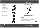 METHVEN Maku 01-8567 Installation Manual preview