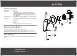 Предварительный просмотр 2 страницы METHVEN Maku 01-8567 Installation Manual