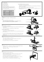 Preview for 3 page of METHVEN SURFACE SHOWER MIXER WITH FASTFLOW II Installation Manual