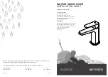 METHVEN WAIPORI BASIN MIXER Installation Manual preview