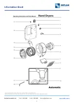 Предварительный просмотр 5 страницы METLAM ML 1800 WHT Information Sheet