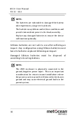 Предварительный просмотр 34 страницы MetOcean Telematics MMI-513-00000 User Manual