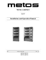 Metos 2025330 Installation And Operation Manual preview