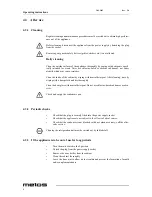 Preview for 12 page of Metos 2025330 Installation And Operation Manual