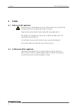 Preview for 4 page of Metos 3494319 Installation And Operation Manual