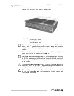 Предварительный просмотр 11 страницы Metos Ardox C4 Installation And Operation Manual