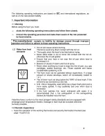 Preview for 3 page of Metos EVO- 2525 (T) User Manual