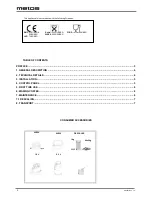 Предварительный просмотр 2 страницы Metos Excelso Operation Manual