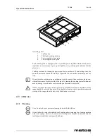 Предварительный просмотр 11 страницы Metos FUTURA RP4 Installation And Operation Manual