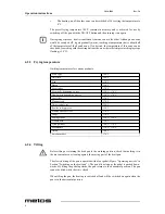 Preview for 10 page of Metos FUTURA Series Installation And Operation Manual