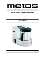 Metos Gastro Twin User Manual preview