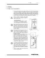 Предварительный просмотр 7 страницы Metos MELITTA CUP BREAKFAST Installation And Operation Manual