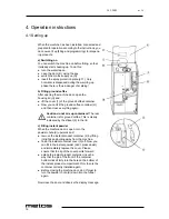 Предварительный просмотр 12 страницы Metos MELITTA CUP BREAKFAST Installation And Operation Manual