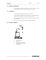 Предварительный просмотр 15 страницы Metos Muster 800 User'S Installation And Operation Manual