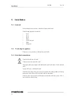 Preview for 16 page of Metos Teddy 5L Installation And Operation Manual