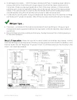 Предварительный просмотр 3 страницы Metpar SH700 Installation Manual