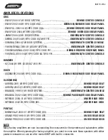 Preview for 5 page of Metra Electronics 70-2054 Installation Instructions Manual