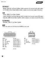 Preview for 14 page of Metra Electronics 70-2054 Installation Instructions Manual