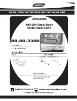 Metra Electronics 88-00-3302 Installation Instructions preview