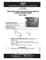 Preview for 11 page of Metra Electronics 95-3304 Installation Instructions Manual