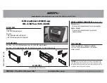 Metra Electronics 95-3305 Installation Instructions Manual preview