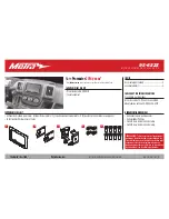 Preview for 5 page of Metra Electronics 95-6523 Installation Instructions Manual