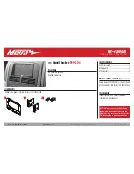 Metra Electronics 95-6546B Installation Instructions preview