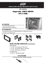 Metra Electronics 95-7309 Installation Instructions Manual preview