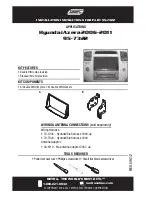 Preview for 1 page of Metra Electronics 95-7322 Installation Instructions Manual