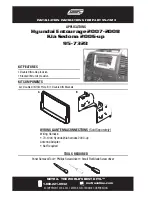 Preview for 1 page of Metra Electronics 95-7323 Installation Instructions Manual