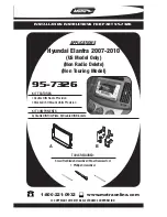 Metra Electronics 95-7326 Installation Instructions Manual preview