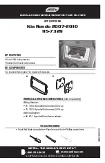 Metra Electronics 95-7329 Installation Instruction preview