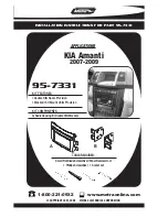 Metra Electronics 95-7331 Installation Instructions Manual preview