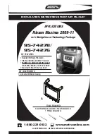 Metra Electronics 95-7427B Installation Instructions Manual preview