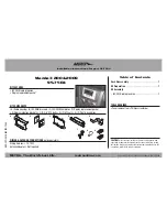 Metra Electronics 95-7504 Installation Instructions Manual предпросмотр