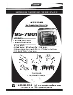 Preview for 1 page of Metra Electronics 95-7801 Installation Instructions Manual