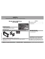 Предварительный просмотр 5 страницы Metra Electronics 95-7812B Installation Instruction