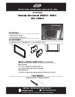 Preview for 1 page of Metra Electronics 95-7863 Installation Instructions