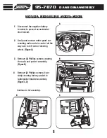 Preview for 3 page of Metra Electronics 95-7870G Installation Instructions Manual