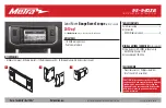 Metra Electronics 95-9403B Installation Instructions preview