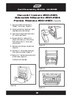 Preview for 21 page of Metra Electronics 99-2001 Installation Instructions Manual