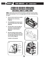 Preview for 7 page of Metra Electronics 99-2005 Installation Instructions Manual