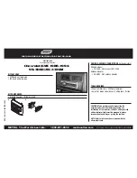 Preview for 1 page of Metra Electronics 99-3000 Installation Instructions