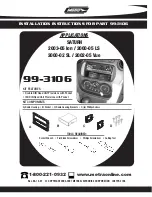 Предварительный просмотр 1 страницы Metra Electronics 99-3106 Installation Instructions Manual