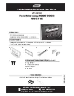 Metra Electronics 99-5716 Installation Instruction preview