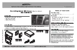 Preview for 1 page of Metra Electronics 99-5828CH Installation Instructions Manual