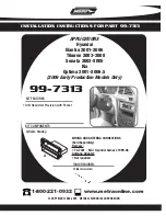 Metra Electronics 99-7313 Installation Instructions Manual предпросмотр