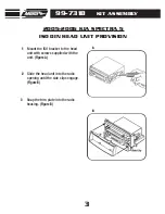 Preview for 5 page of Metra Electronics 99-7318 Installation Instructions Manual