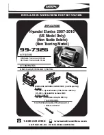 Metra Electronics 99-7326 Installation Instructions Manual preview